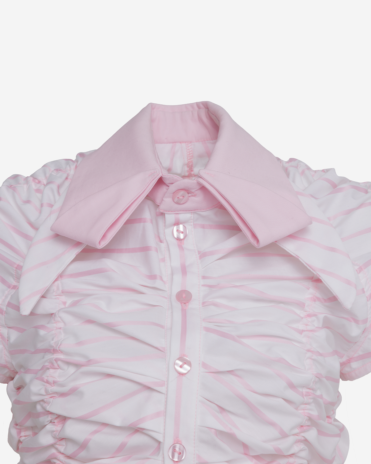Elastic Double Colar Shirt “ASSYA”