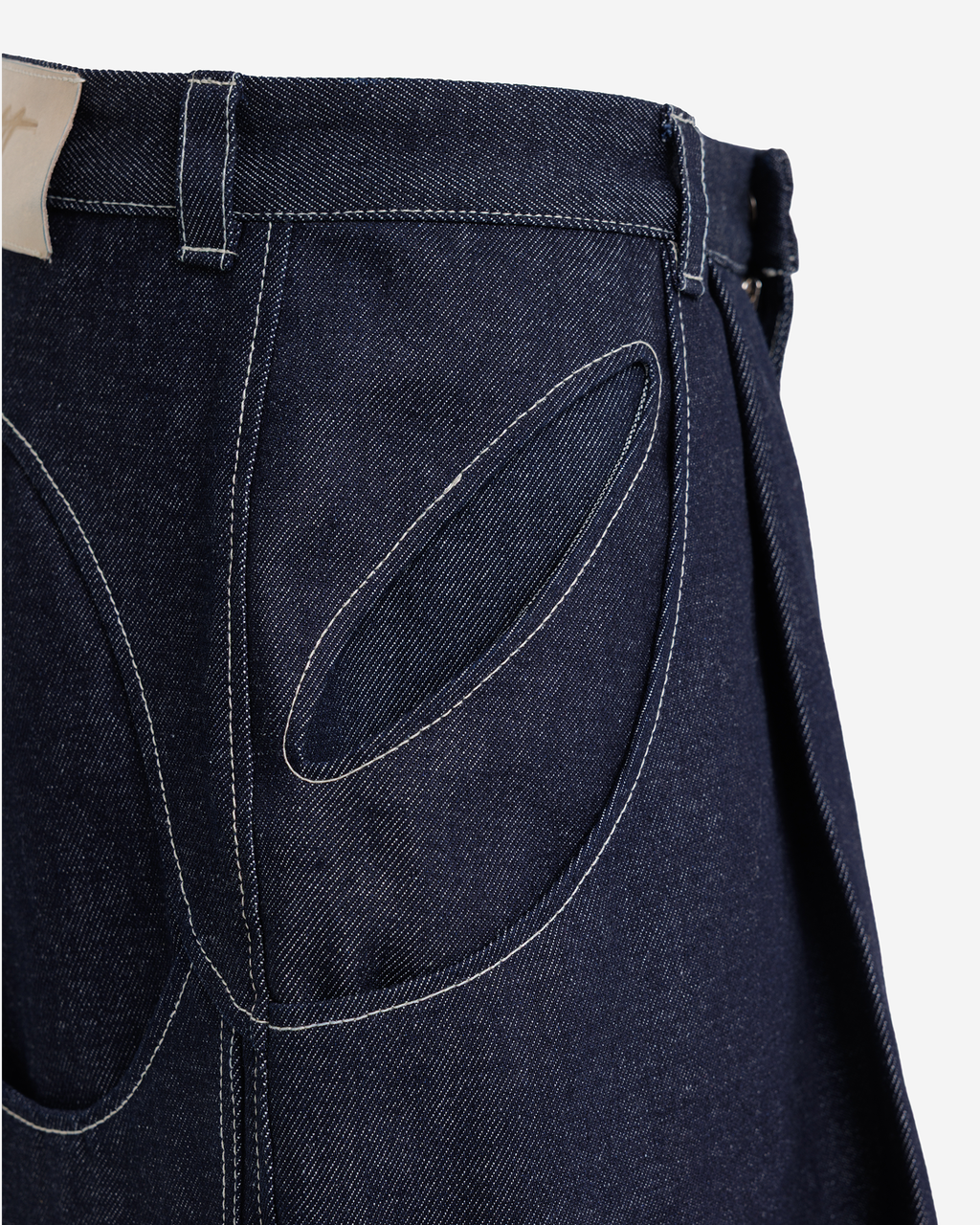 Short Denim Pants “IISKY”