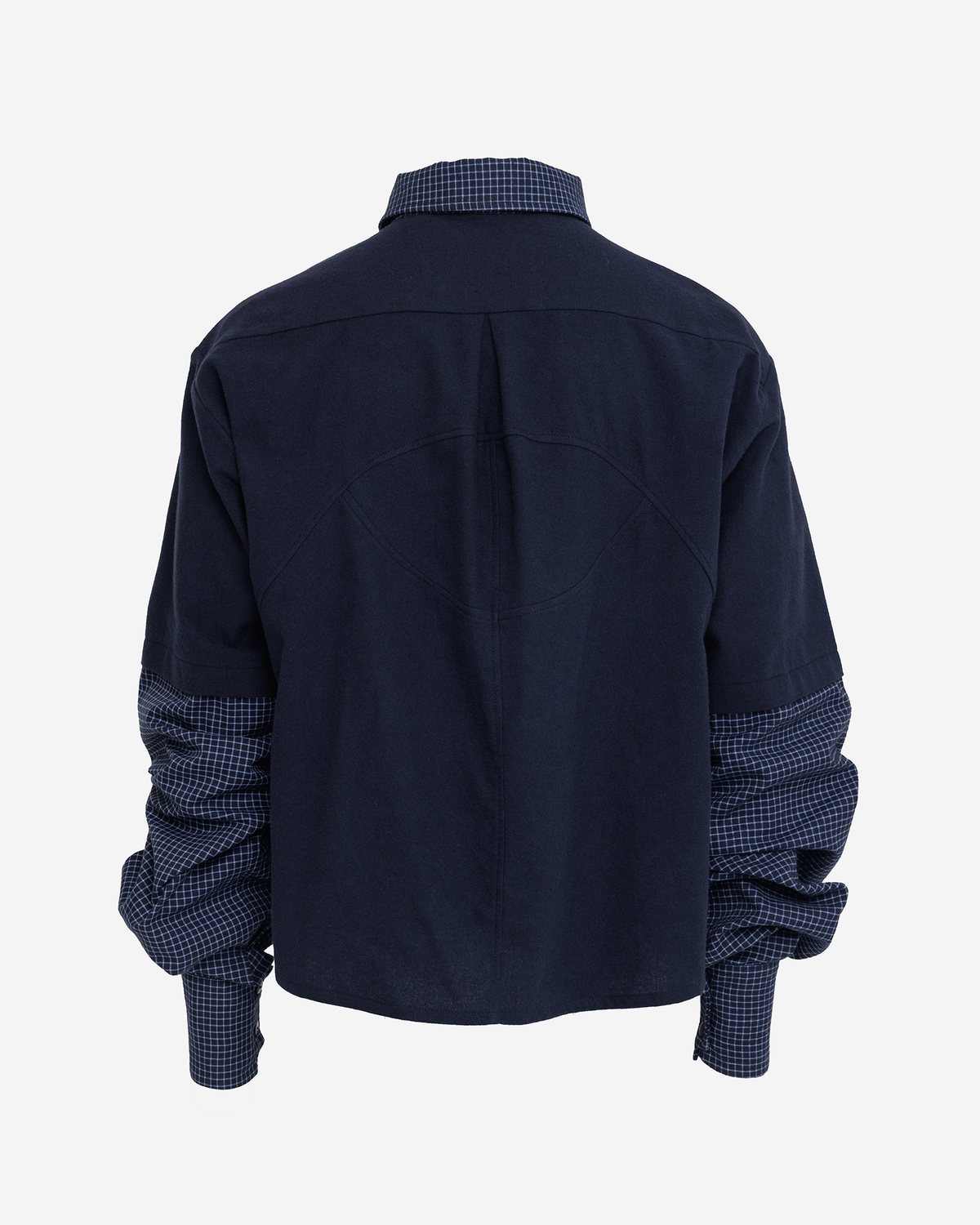 Woolen Long Sleeve Shirt "IISKY"